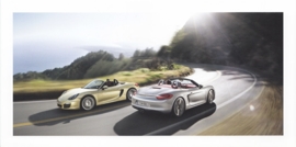 Boxster / Boxster S, foldcard, 2012, WSRB 1201 03S1 00