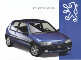 106 Hatchback brochure, 20 + 24 pages, A4-size, 1994, Dutch language (Belgium)