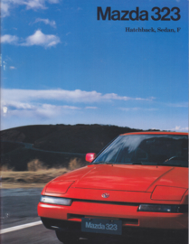 323 model brochure, 24 pages, 06/1991, Dutch language