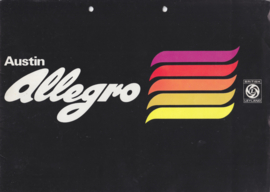 Allegro general brochure, 16 pages, A4-size, about 1975, Dutch language