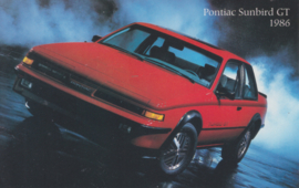 Sunbird GT, 1986, standard-size, USA