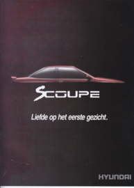 Scoupe brochure, 16 pages, about 1988, Dutch language