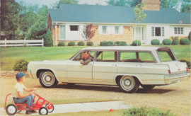 Dynamic 88 Fiesta, US postcard, standard size, 1963,  # 62802-B