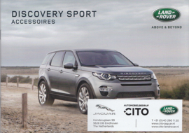 Discovery Sport accessories brochure, 20 A5-size pages, 12/2015, Dutch language