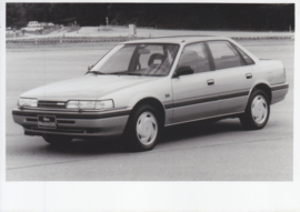 626 Sedan, press photo, Belgium, 1988