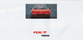 RX-7 Coupe with rotary engine brochure, 12 pages, 05/1992, German language