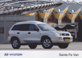Hyundai  Santa Fe Van, press photo, Dutch, about 1999