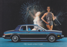 Skylark Limited Coupe, US postcard, larger size, 1982