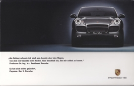 Cayenne introduction box with brochure, 170 pages, 06/2002, German