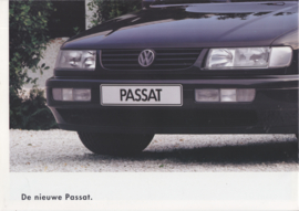 Passat new model brochure, 8 pages,  A4-size, Dutch language, 8/1993