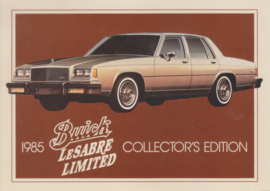 Le Sabre Limited Collector's edition Sedan, US postcard, larger size, 1985