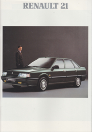 21 Sedan brochure, 36 pages, 12/1989, Dutch language