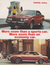 Celica ST/GT Coupe, US postcard, circa 1975