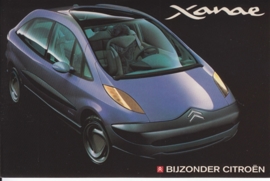 Citroën Xanae concept, sticker, 15 x 10 cm *