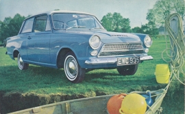 Consul Cortina 2-Door De Luxe, standard size postcard, UK, A2039/12/62