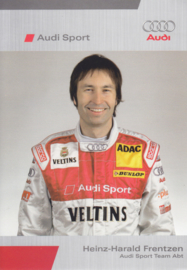 DTM racing driver Heinz Harald Frentzen, unsigned postcard 2006 season, German language