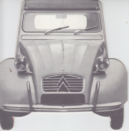 2CV 4 [425cc] folder, 12 pages, 12/1964, Dutch language