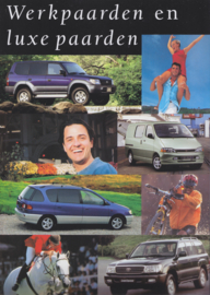 Commercial car range brochure, 24 pages, 1998, Dutch language