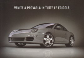 911 Carrera Coupe Promocard postcard,  DIN A6 size, Italian language, # 5975