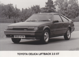 Toyota Celica 2.0 XT Liftback, press photo, UK, 1984