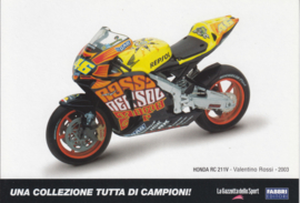 Honda RC 211V 2003, Italian Promocard, DIN A6-size, # 5469