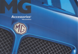 MG & Rover accessory program brochure, 6 pages, 2003, 6 languages