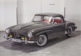 190 SL Coupe, continental size postcard, Bildermeister, 03/2014