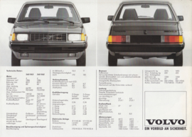 360 Sedan brochure, 6 pages, c1985,  German language