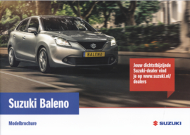 Baleno brochure, 28 pages, #70516, 2016, Dutch language