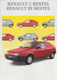 5 & 19 Vans brochure, 8 pages, 1990, Dutch language