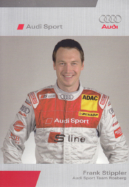 DTM racing driver Frank Stippler, unsigned postcard 2006 season, German language