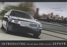 Zephyr Sedan, US postcard, continental size, 2006