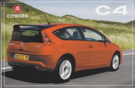 Citroën C4, sticker, 10 x 15 cm