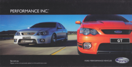 FPV range of tuned cars, oblong postcard, Australia, 2000s