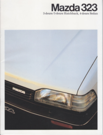 323 model brochure, 22 pages, 09/1988, Dutch language