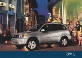 x RAV4 L, US postcard, 2004, #00601-4RAV4-04PC