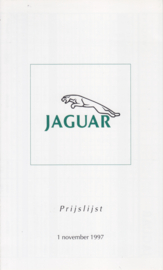 Pricelist folder, medium size, 8 pages, 11/1997, Dutch language