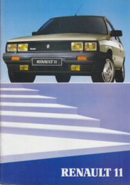 11 Hatchback brochure, 28 pages, 1985, Dutch language