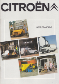 Commercial vehicles brochure, 32 pages, 1982, Dutch language