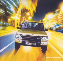 new Discovery brochure, 32 pages, German language, 2002