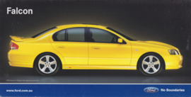 Falcon XR8, oblong postcard, Australia, c2004, # FMCD 337