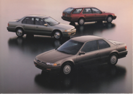 Accord program 3 models, US postcard, continental size, 1992, # ZO217