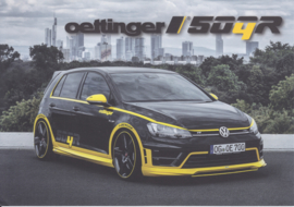 Golf Oettinger 504R card, DIN A5-size, German langage, 2017