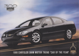 300 M Sedan, US postcard, continental size, 1999