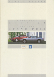 Corsica LT 1993, 16 page folder, Dutch language