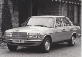 Mercedes-Benz 200 - 280 E Sedan, press photo, Dutch, early 1980s