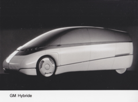 GM Hybrid concept car, press photo, USA, 1991