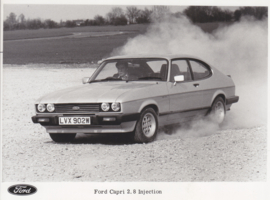 Ford Capri 2.8 Injection, press photo, UK, 1980