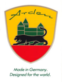Arden (Jaguar conversions Germany) sticker, 10,5 x 15 cm