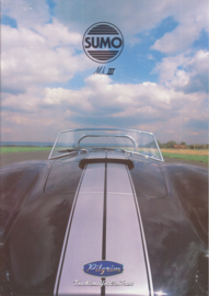 Pilgrim Sumo Mk III Cobra replica brochure, 8 pages, DIN A4-size, Dutch/German language, 1996